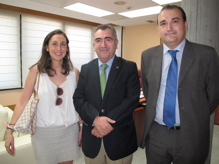 Reunión del consejero Manuel Campos con representantes de Profusa