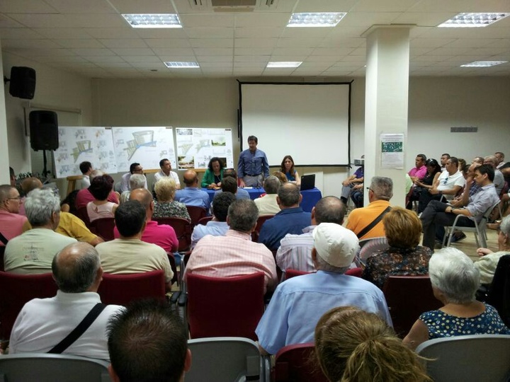 Presentación del proyecto básico de renovación urbana del barrio San Diego, en Lorca