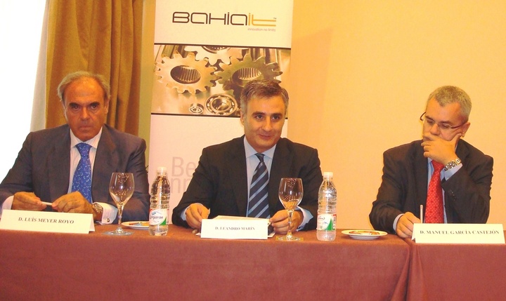 El director general de Informática, hoy, durante la inauguración del seminario sobre Seguridad Informática