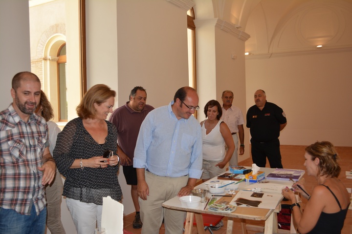 Taller sobre técnicas de acuarelas en Mula