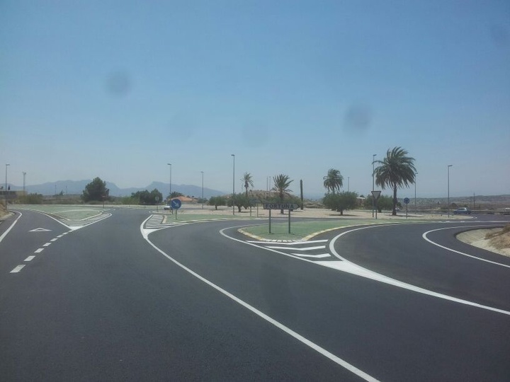 Obras en las carreteras autonómicas RM-412 y RM-413