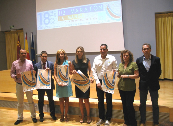 Presentación 'I Media Maratón de La Manga del Mar Menor'