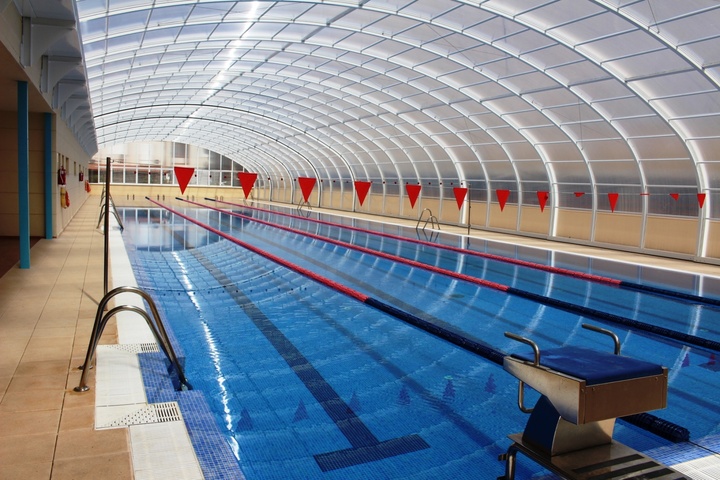 Nueva cubierta de la piscina del CAR de Los Narejos (1)