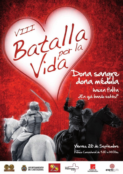 Cartel 'VIII Batalla por la Vida'