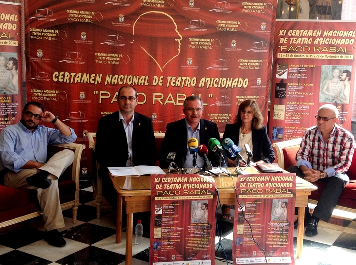 Cultura y el ayuntamiento de Águilas colaboran en el Certamen Nacional de Teatro Aficionado 'Paco Rabal'