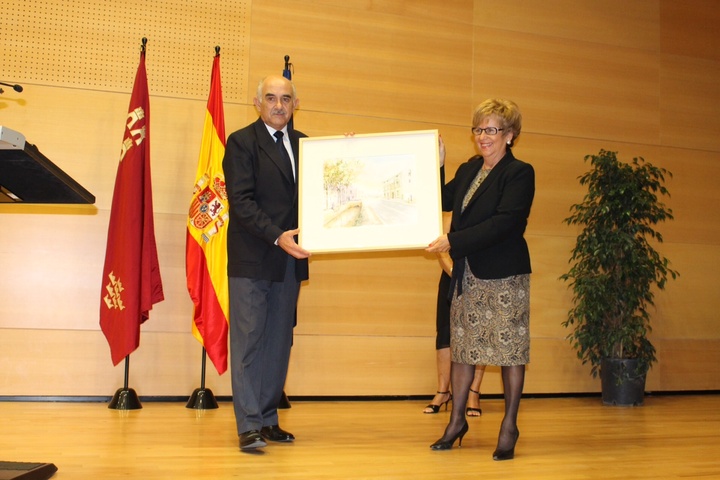 El presidente de la Comunidad pronuncia el pregón del barrio murciano de Santa María de Gracia (1)