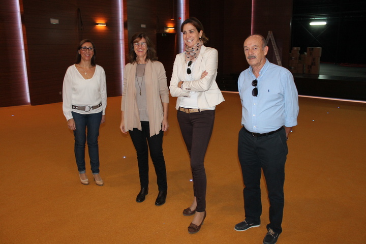 Visita a las obras de remodelación del Teatro Cine de Archena