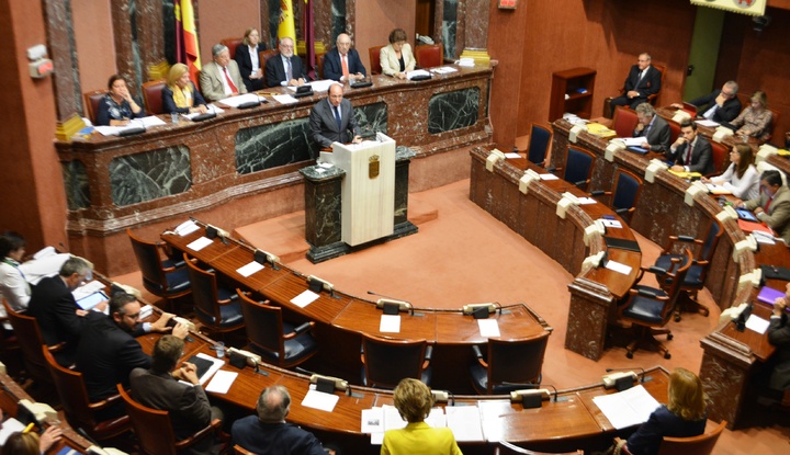 Intervención en la Asamblea Regional para informar de las medidas en enseñanza de idiomas