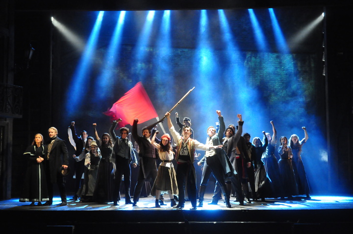 Representación de la obra 'Los Miserables'