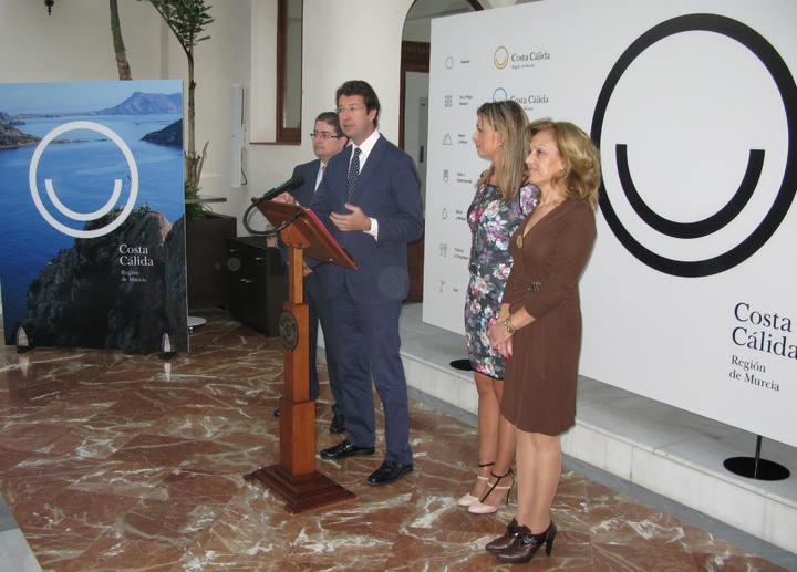 Presentación del logo 'Costa Cálida'