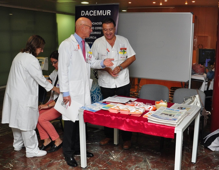 Actividades en La Arrixaca con motivo del Día Mundial del Ictus (1)