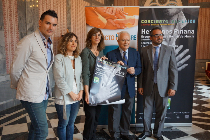 La Orquesta Sinfónica con los Hermanos Piñana actuarán a beneficio de Proyecto Hombre