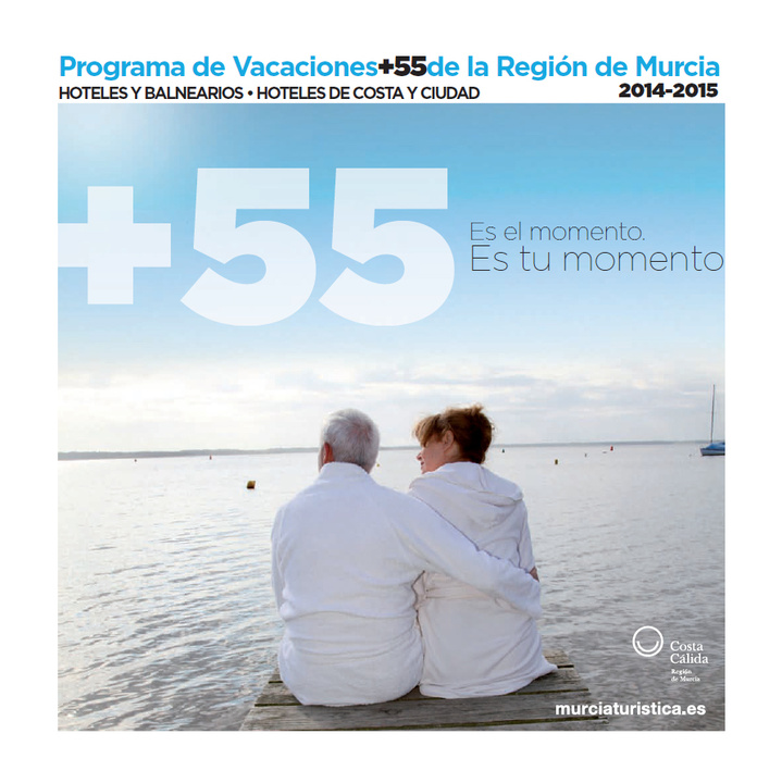 Imagen que ilustra el programa de vacaciones para mayores de 55 años