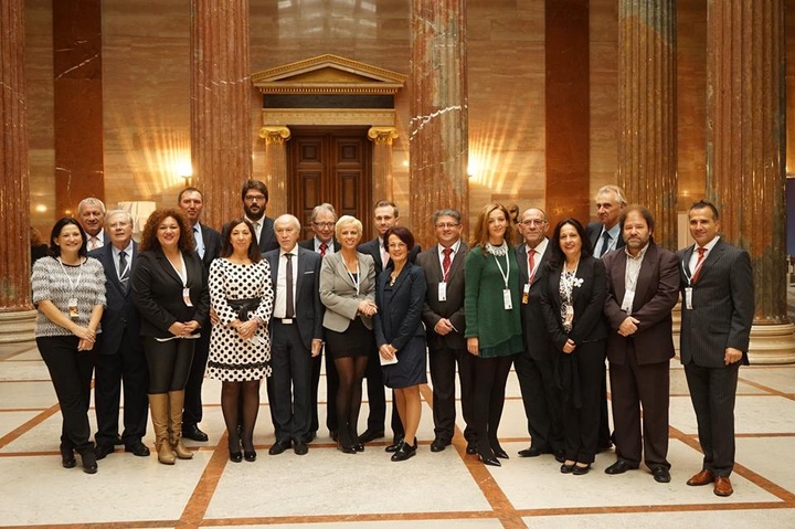 recepción parlamento austriaco