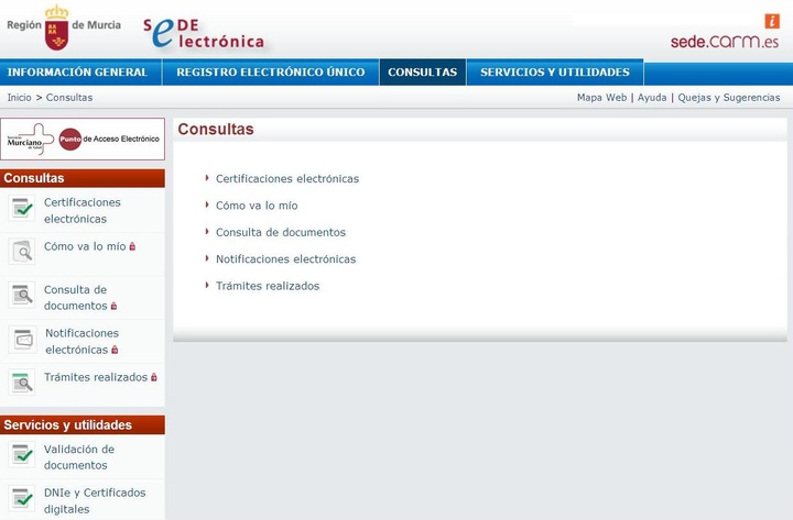 Sistema 'Portafirmas-CARM'