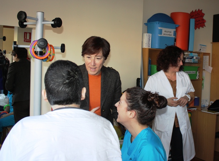 Lorenzo visita el Centro de Atención Integral Especializada al Daño Cerebral Adquirido 'Integra Daño Cerebral'