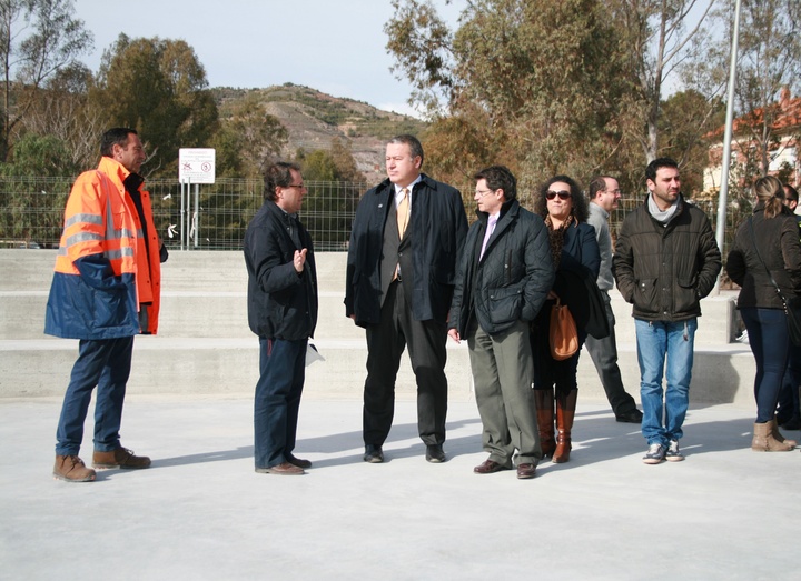 Visita a las obras en la Rambla de las Señoritas (1)