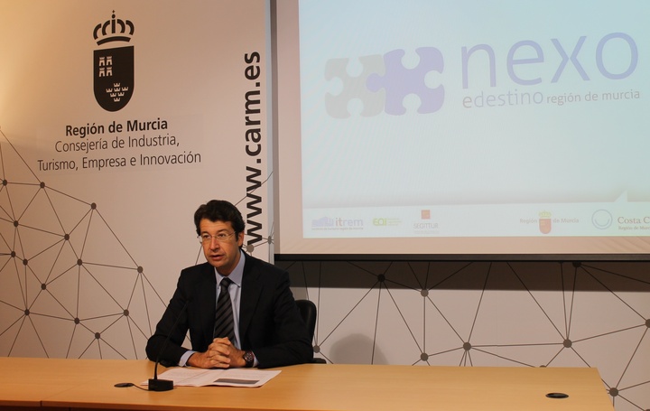 Juan Carlos Ruiz presenta Nexo-eDestino Región de Murcia