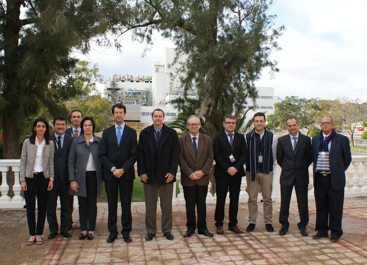 Juan Carlos Ruiz visita la empresa Sabic en Cartagena