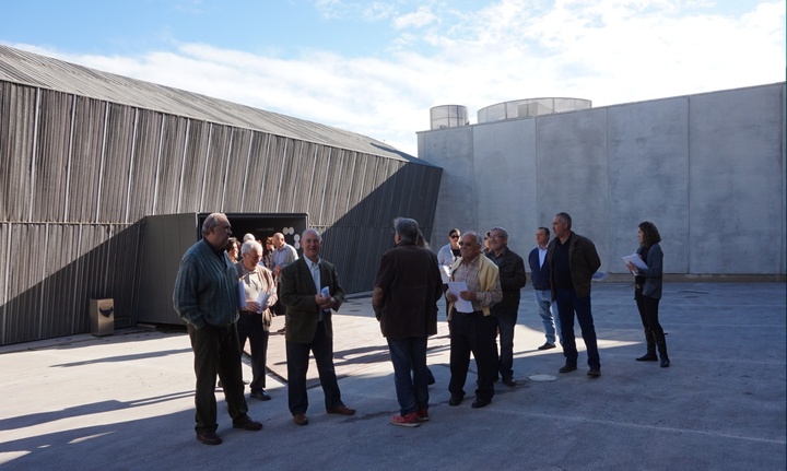 Primera visita guiada que realizó el arquitecto Fernando de Retes en La Conservera