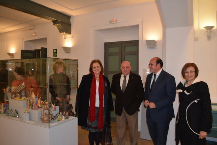 Inauguración de la exposición 'Belenes de Europa e Iberoamérica. Personajes y símbolos' en el Museo de El Cigarralejo de Mula