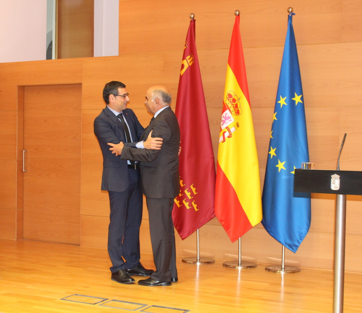 Acto de toma de posesión del presidente del Consejo Económico y Social de la Región de Murcia
