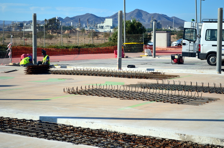 Obras de ampliación del Parque Tecnológico de Fuente Álamo