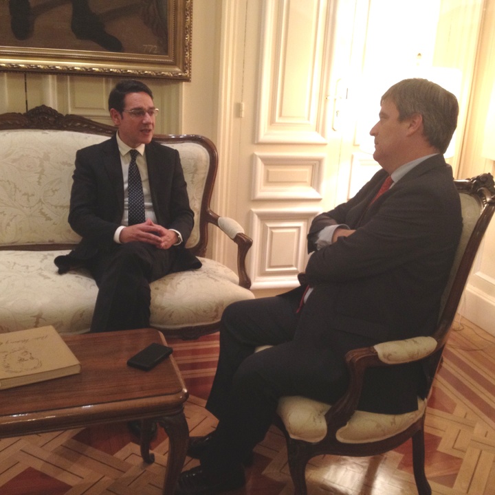 Reunión con el presidente del Consejo Superior de Deportes