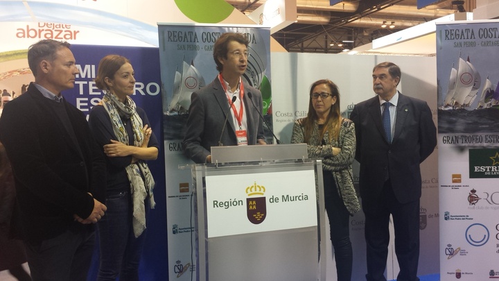 Juan Carlos Ruiz presenta la 'I Regata Costa Cálida, Gran Trofeo Estrella de Levante'