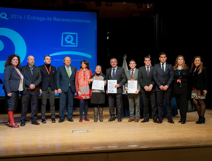 Entrega de distintivos 'Q' de Calidad Turística