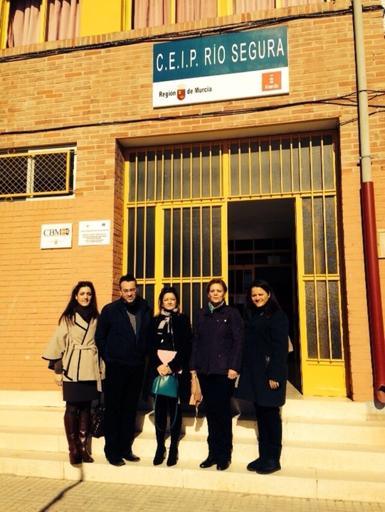 Visita al colegio de Educación Infantil y Primaria Río Segura