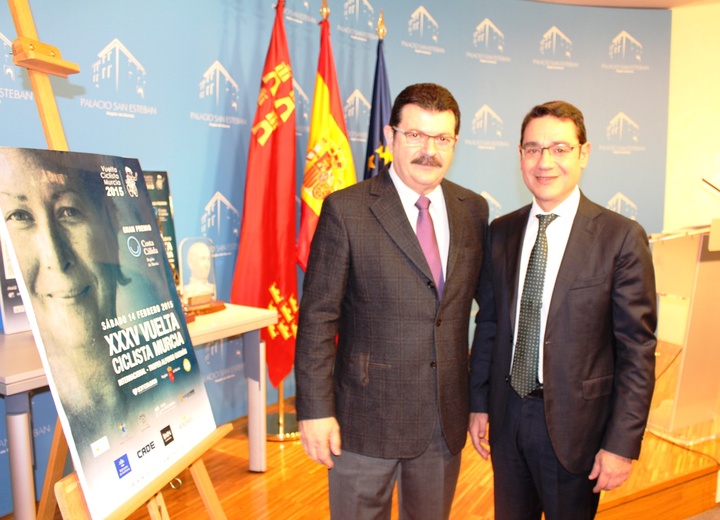 Presentación de la Vuelta ciclista a Murcia