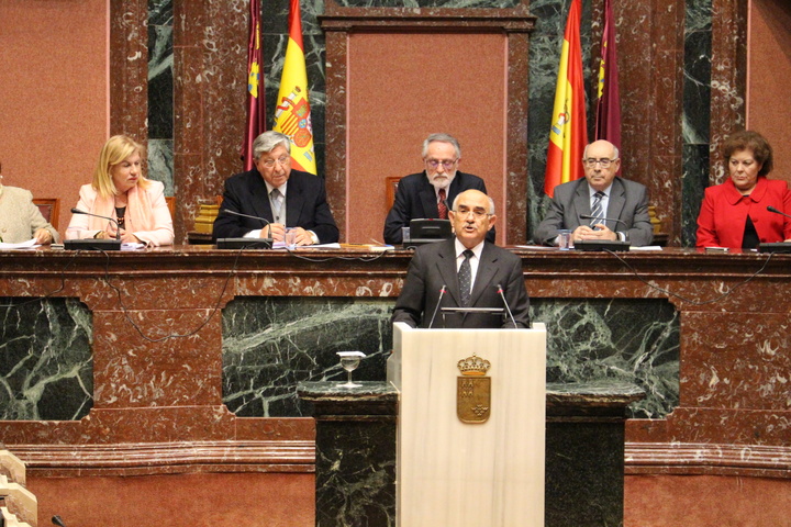 Comparecencia presidente Garre Aeropuerto Internacional
