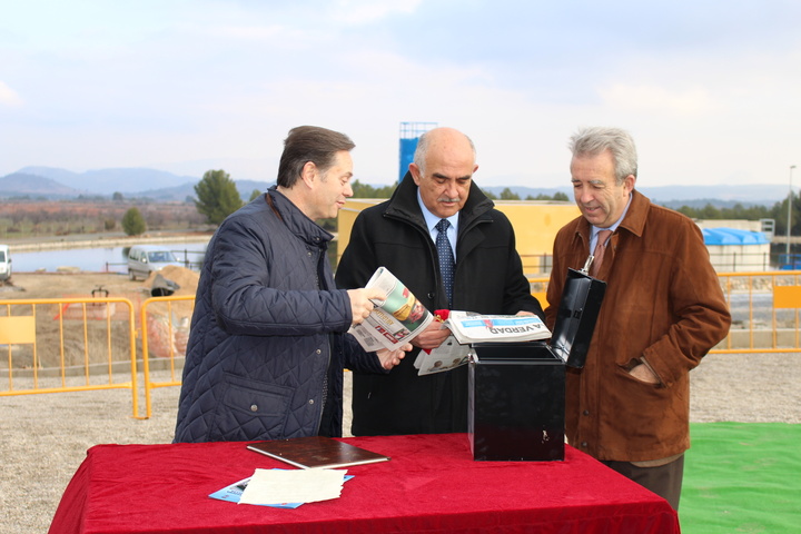 Primera piedra de la nueva Estación Depuradora de Aguas Residuales de Bullas. II