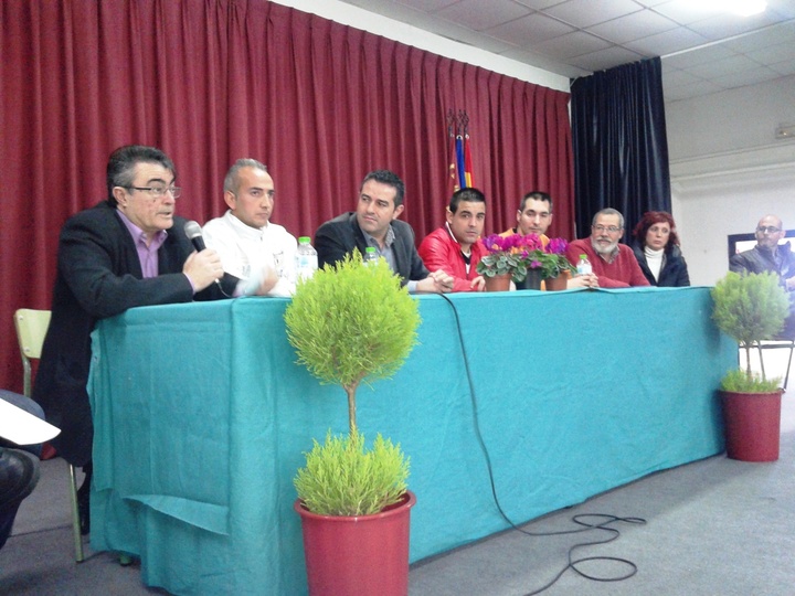 Charla sobre prevención de drogas en el IES Ribera de los Molinos de Mula