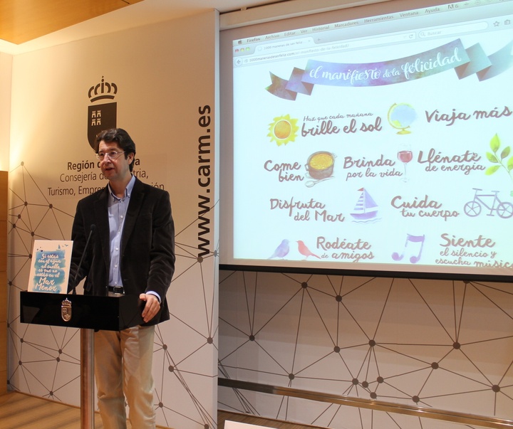 Lanzamiento de la nueva campaña de promoción turística 'Costa Cálida-Región de Murcia te hace Feliz'