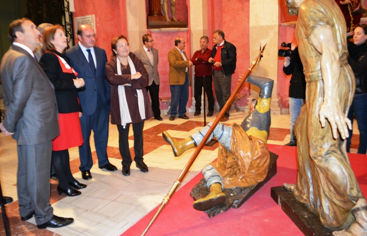 Entrega del 'Malco' de Salzillo a la Cofradía California de Cartagena (II)