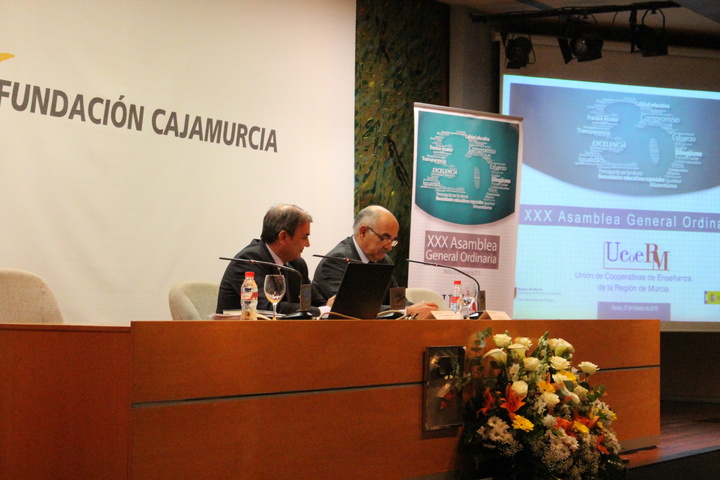Inauguración de la Asamblea General de Ucoerm (Unión de Cooperativas de Enseñanza) (3)