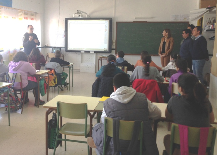 Visita al colegio Vista Alegre de Las Torres de Cotillas