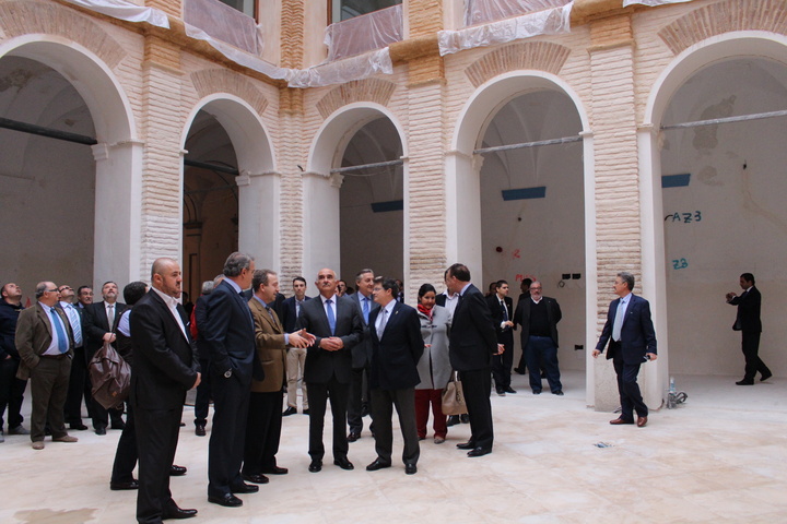 Visita a las obras del nuevo Museo del Paso Azul (1)