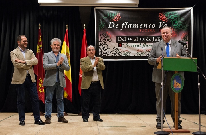 Bernabé pregonará el Festival de Flamenco de Sucina