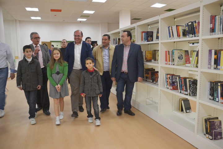 Inauguración de la nueva Biblioteca de Abarán