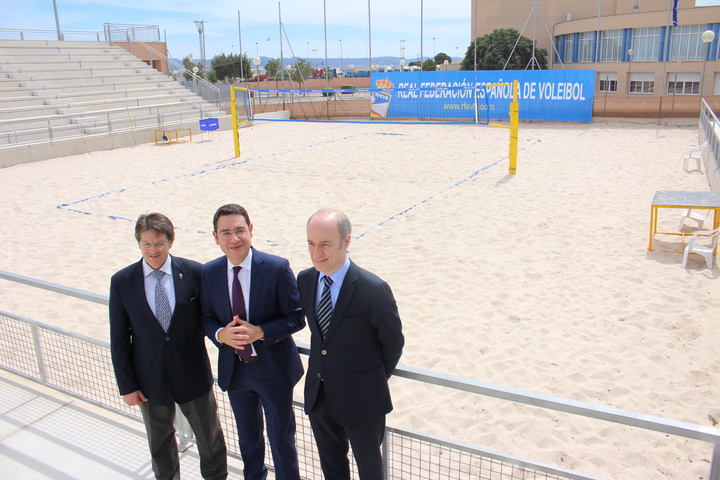 Inauguración del Centro de Tecnificación Deportiva de Voley-Playa de Lorca