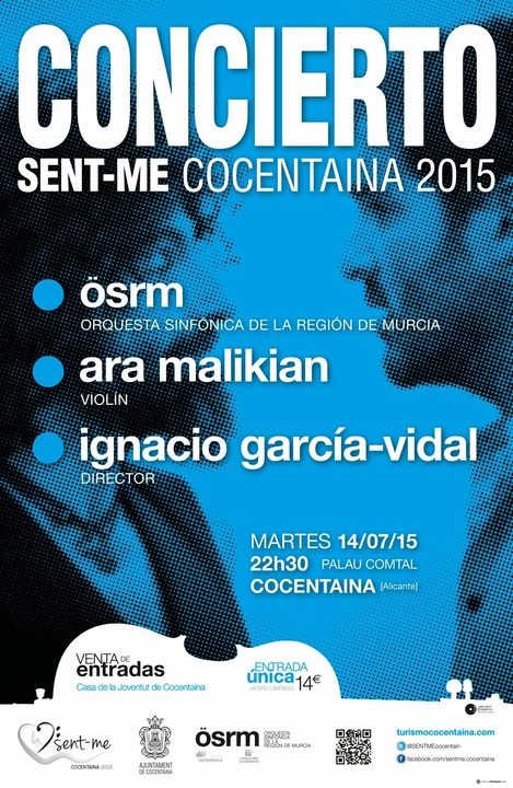 Concierto de la Orquesta Sinfónica de la Región de Murcia con Ara Malikian