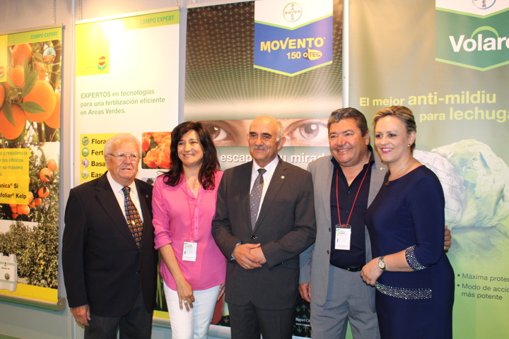 El jefe del Ejecutivo regional inaugura la Feria de Tecnología Agrícola y Agronegocios del Mediterráneo. II