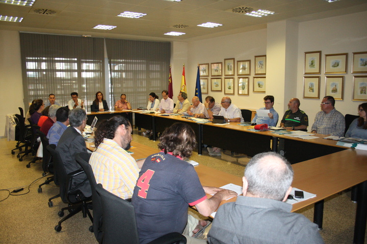 Primera Junta Rectora del Parque Regional de El Carche