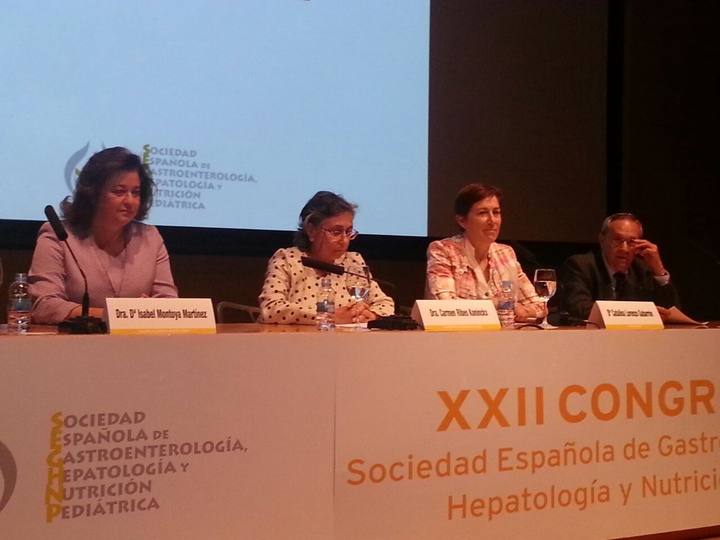 Inauguración del XXII Congreso de la Sociedad Española de Gastroenterología, Hepatología y Nutrición Pediátrica