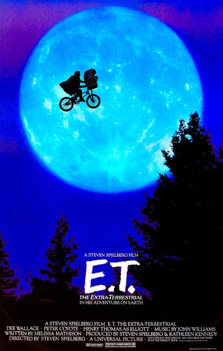 Cartel de 'E.T. El extraterrestre'