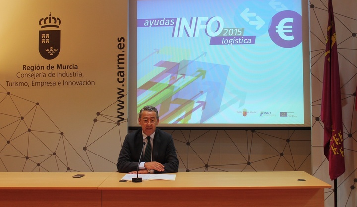 El director del Info, Francisco Martínez, presentó las nuevas ayudas destinadas a mejorar la logística de las pymes