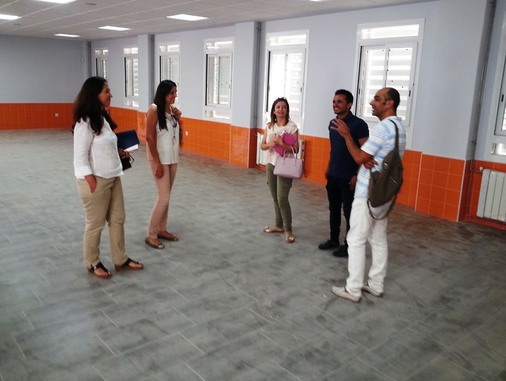 Interior del colegio público Escuelas Nuevas